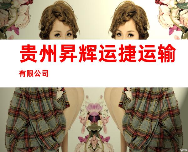 贵州昇辉运捷运输有限公司